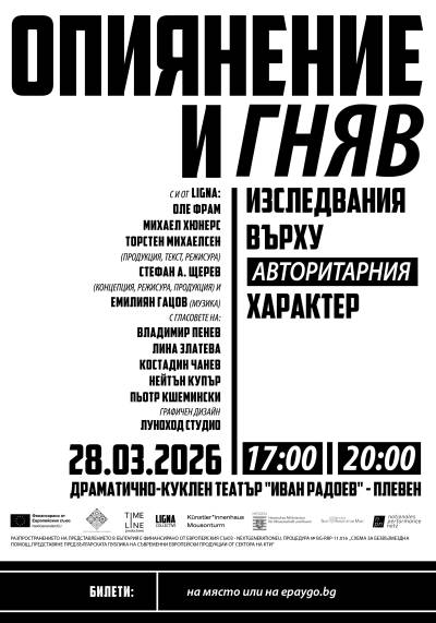 Афиш ОПИЯНЕНИЕ И ГНЯВ Изследвания върху авторитарния характер